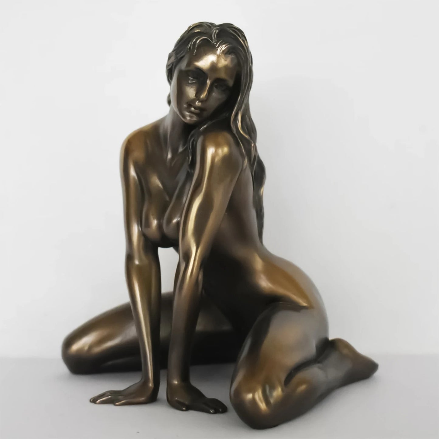 Woman Sculpture - Elegant Artistic Statue