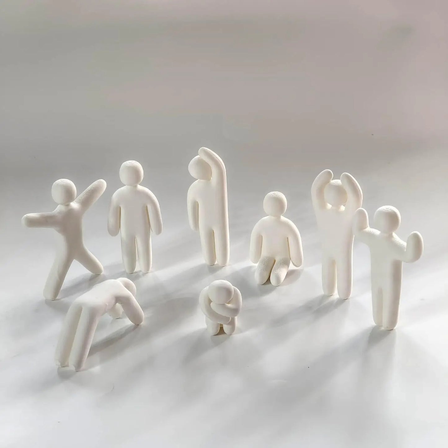 18-Piece Poseable Figure Set