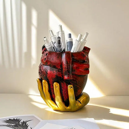 Creative Anatomical Heart Desktop Storage Organizer