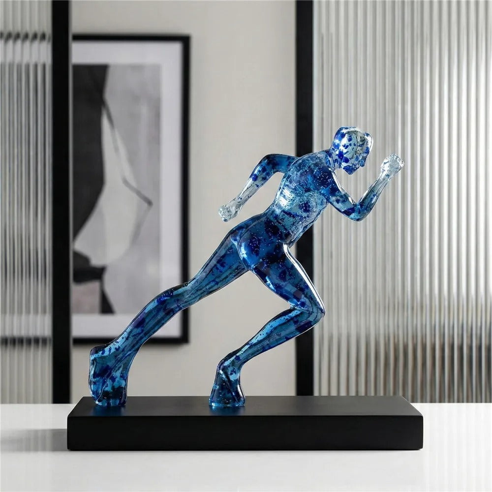 Running Man Sculpture