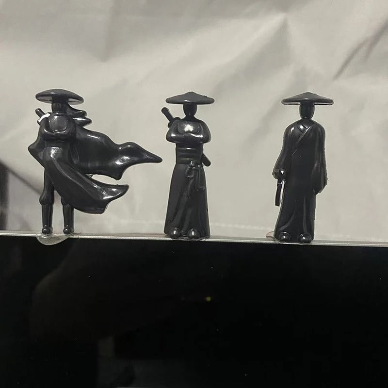 6-Piece Mini Swordsman Figurine Set
