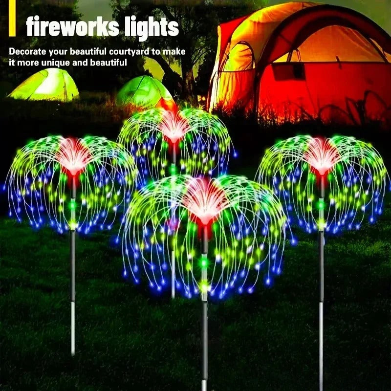 Solar Firework Garden Lights – Waterproof Decorative Yard Lights