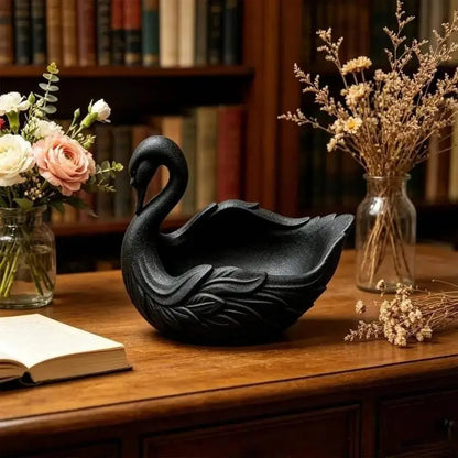 Elegant Swan Catch-All Bowl