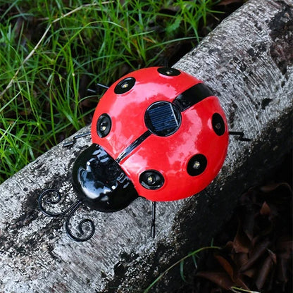 Solar Ladybug Garden Lights