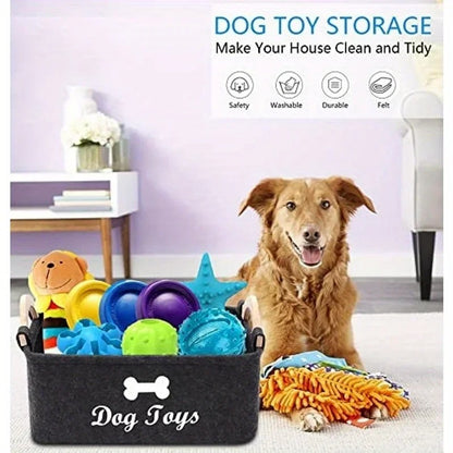 Pet Toy Storage Basket