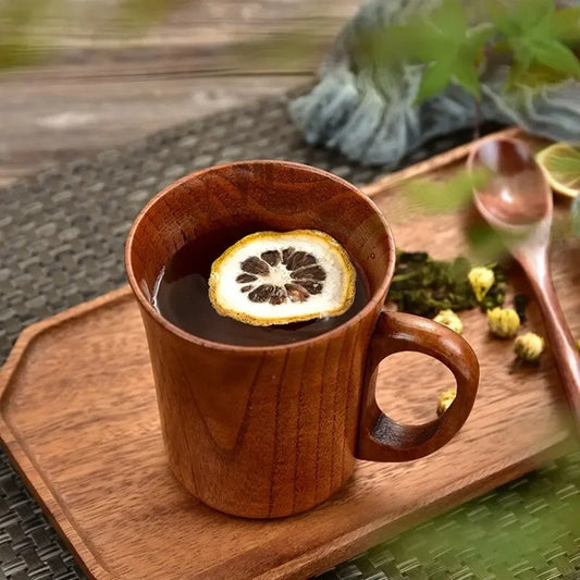 280ML Handmade Wooden Mug