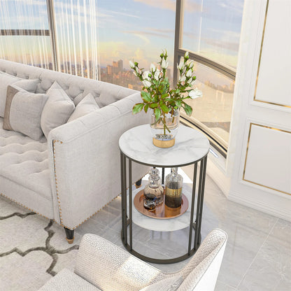 Luxury Modern Round Accent Table