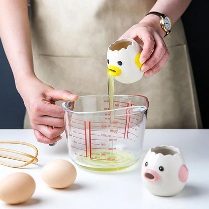 Cute Ceramic Egg White Separator - 2pcs