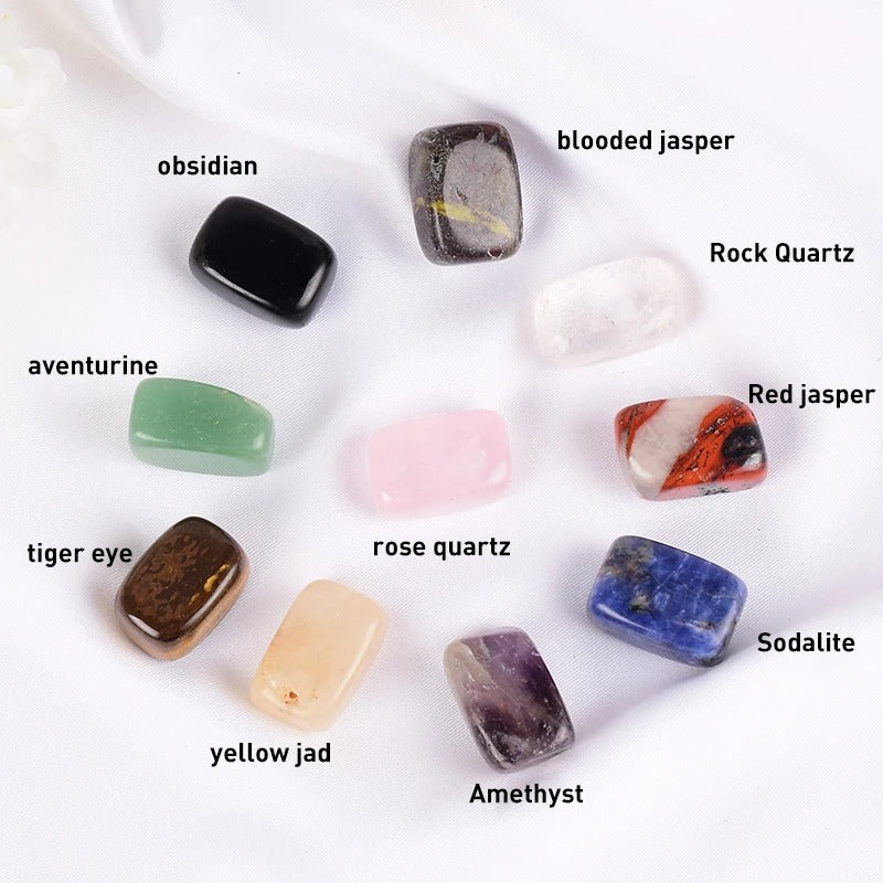 10 Piece Natural Crystal Collection