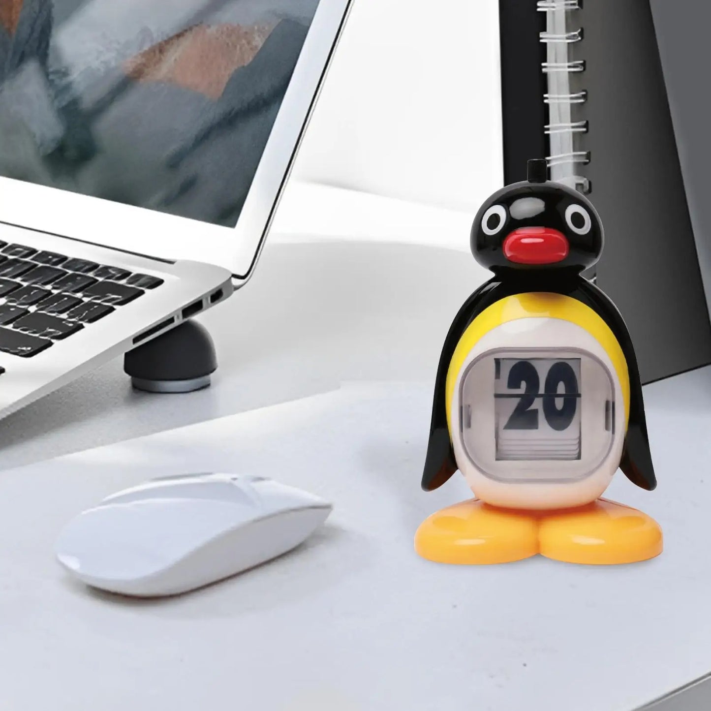 Cute Penguin Perpetual Desk Calendar