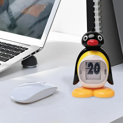 Cute Penguin Perpetual Desk Calendar