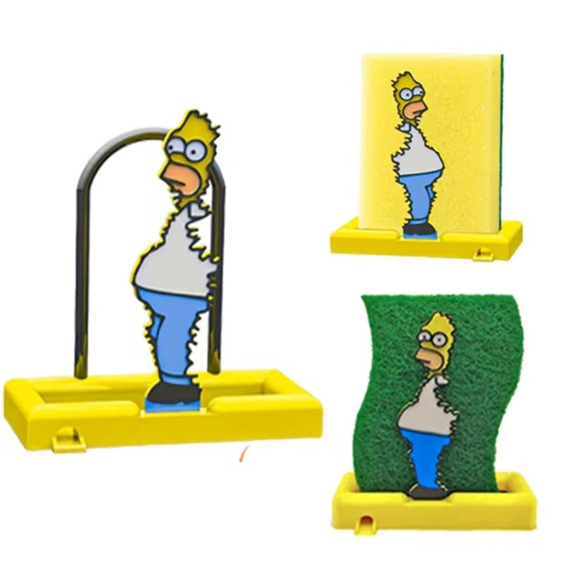 Homer Sponge Holder – Funny Kitchen Sink Organizer