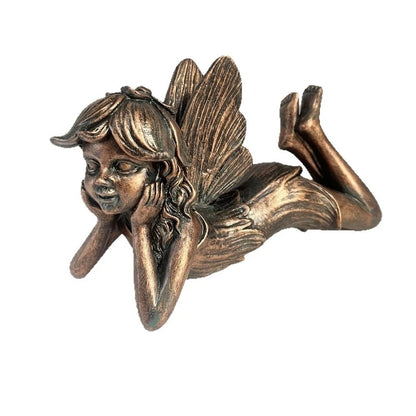 Lying Garden Fairy Figurine