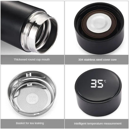 Smart Thermos Bottle – LED Temperature Display