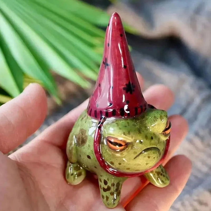 Spell bound Frog Garden Statue