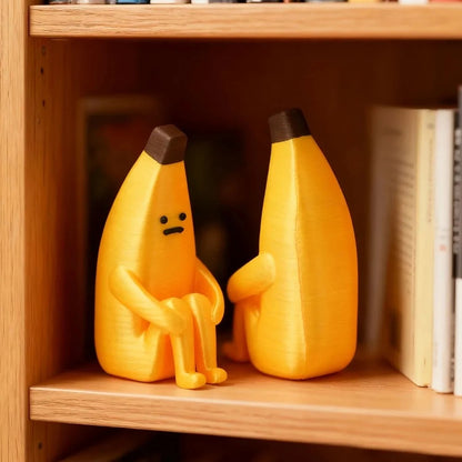 Anxious Banana 3D Printed Figurine (3PCS)