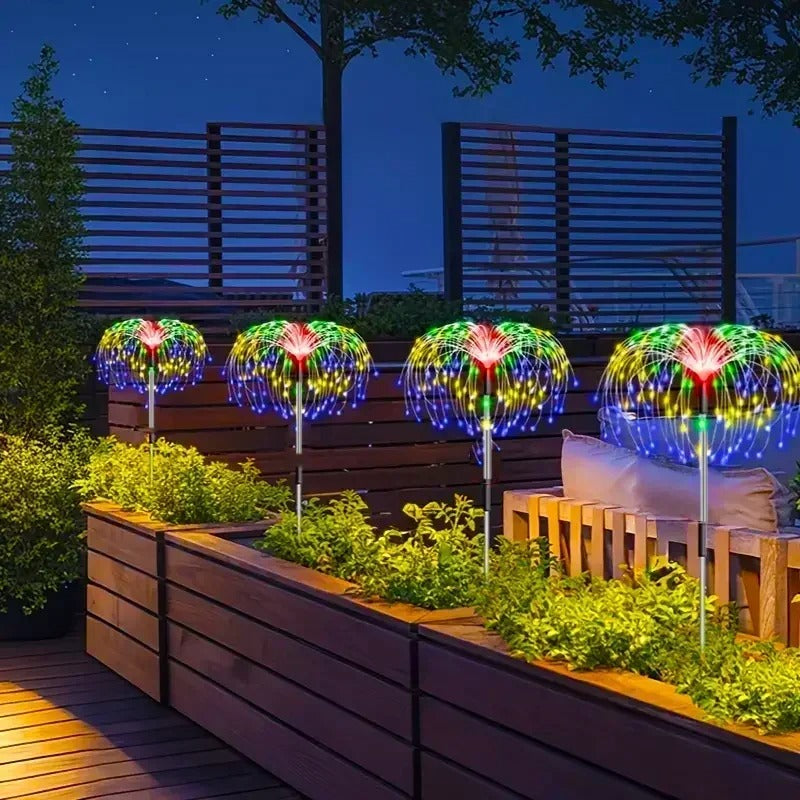 Solar Firework Garden Lights – Waterproof Decorative Yard Lights