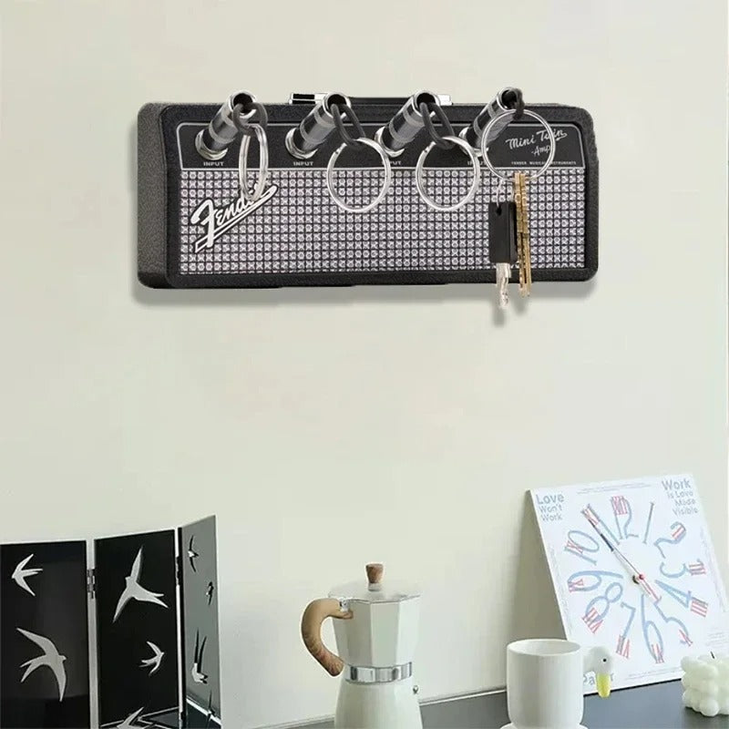 Retro Radio Style Wall Key Holder - Box Included