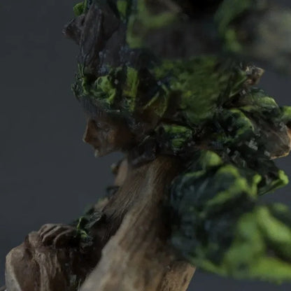Natural Forest Goddess Bird Statue - Desktop & Garden Decor