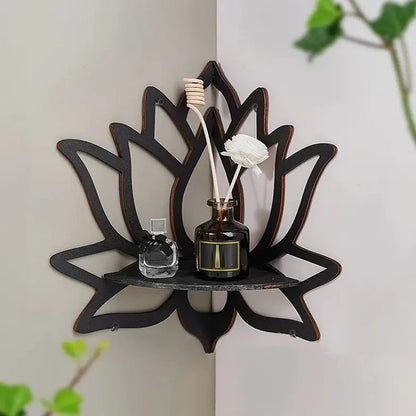 Lotus Corner Shelf for Home
