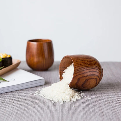 Handcrafted Wooden Tea Cup