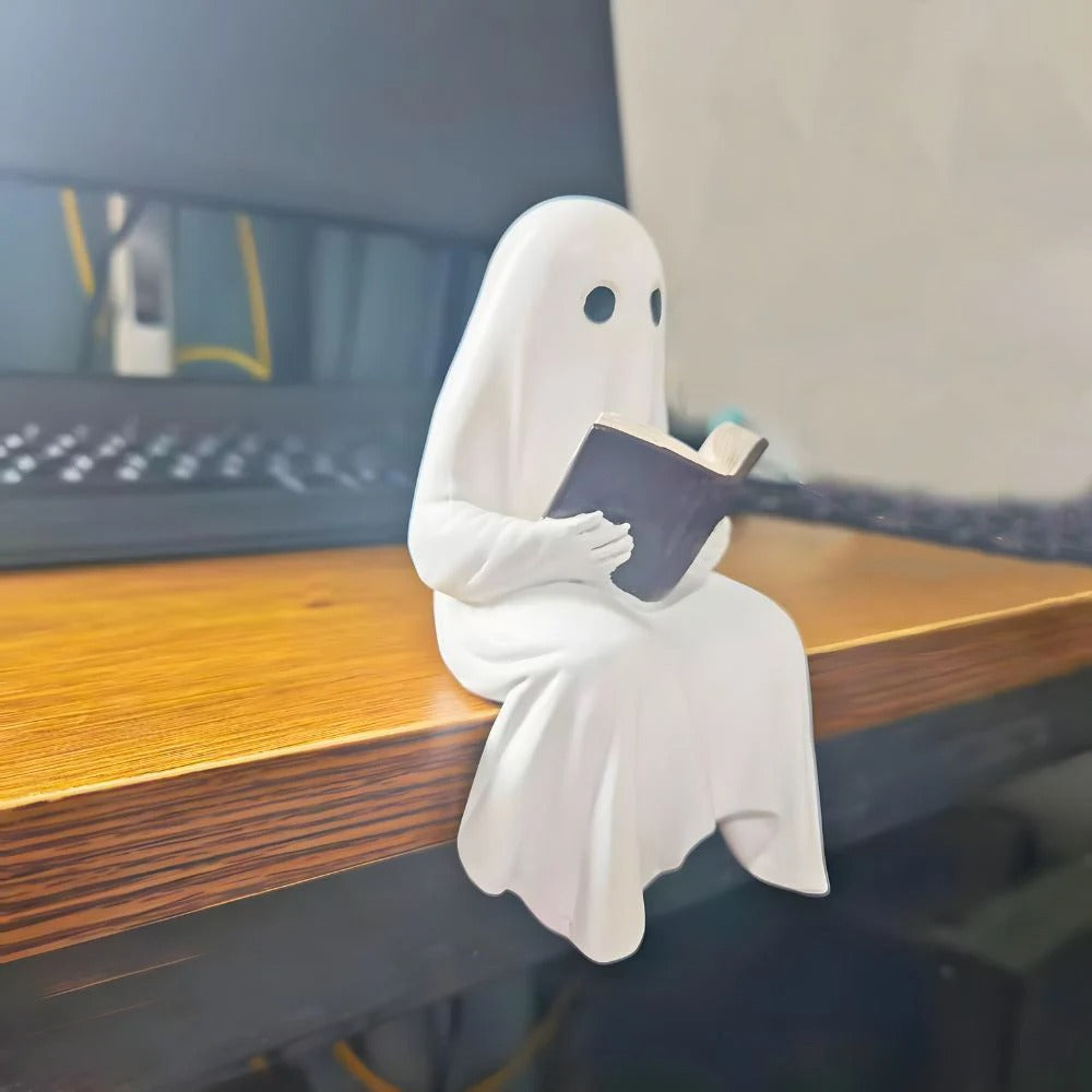 Cute Book Lover Figurine