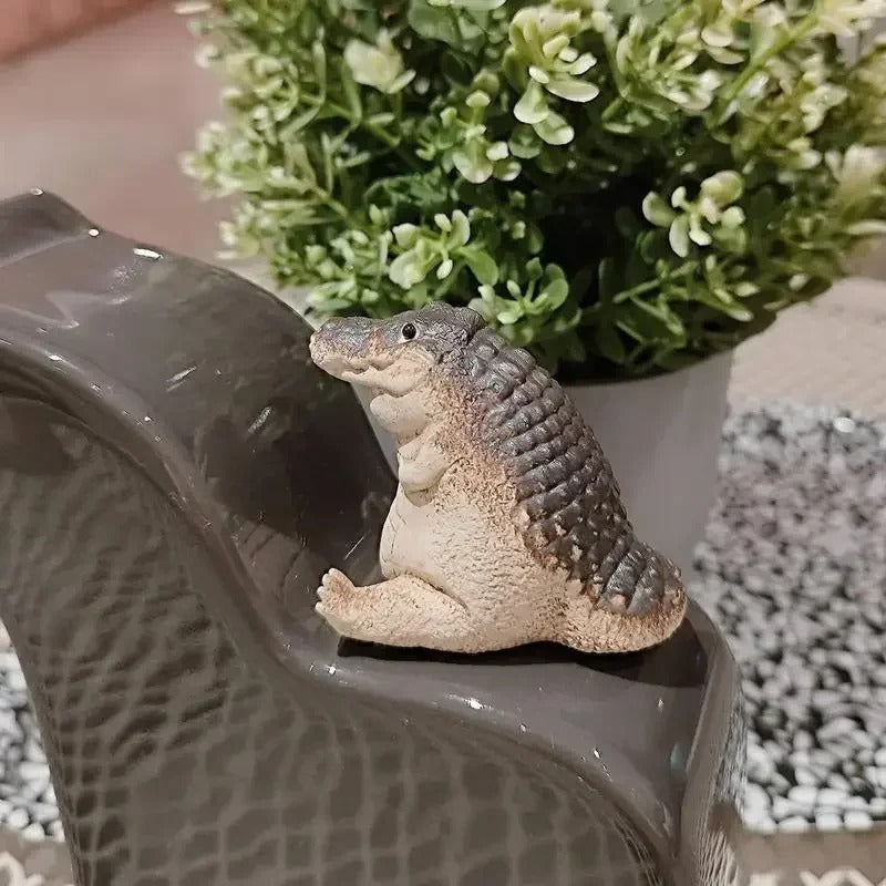 Mini Alligator Figurine
