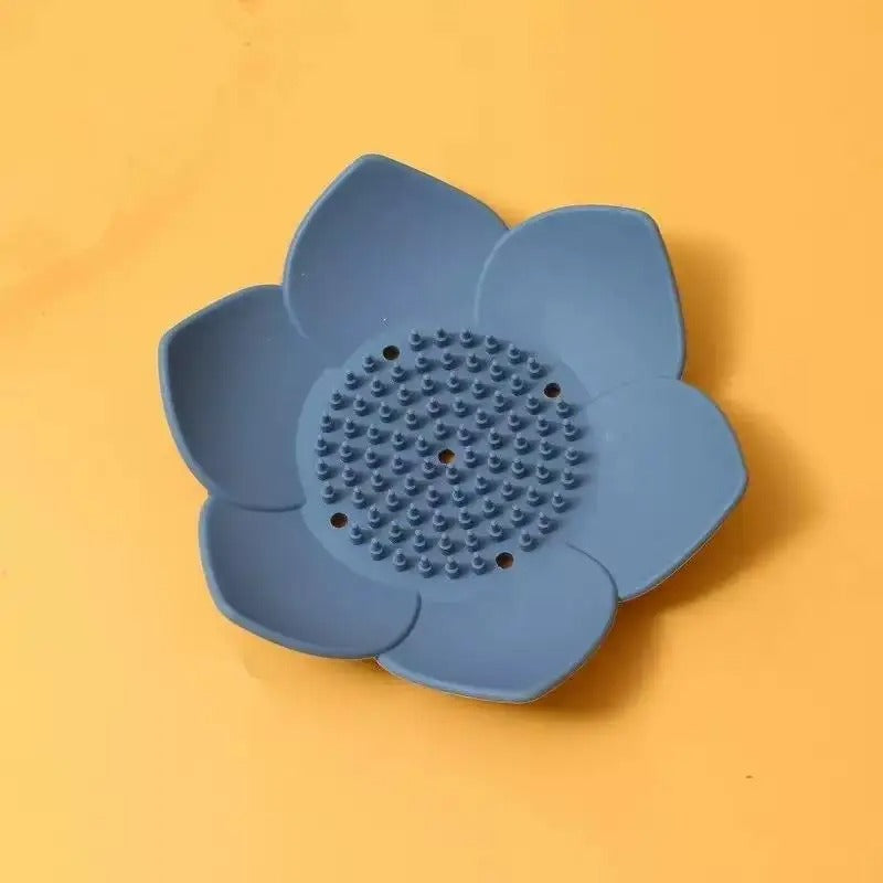 Lotus Design Soap Holder – 2pcs