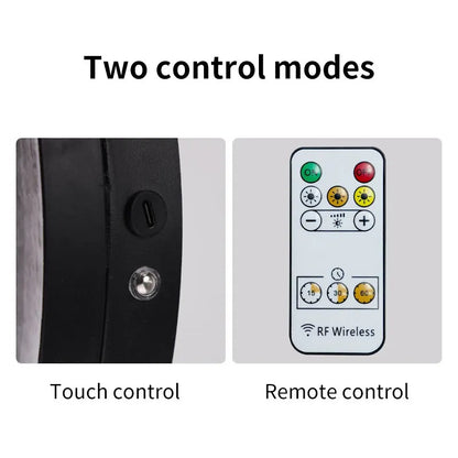Wireless Moon Wall Light with Remote Control