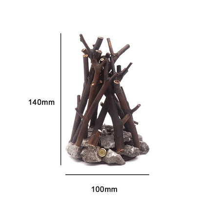 Retro Bonfire Night Light – Tree Branch Style LED Decor