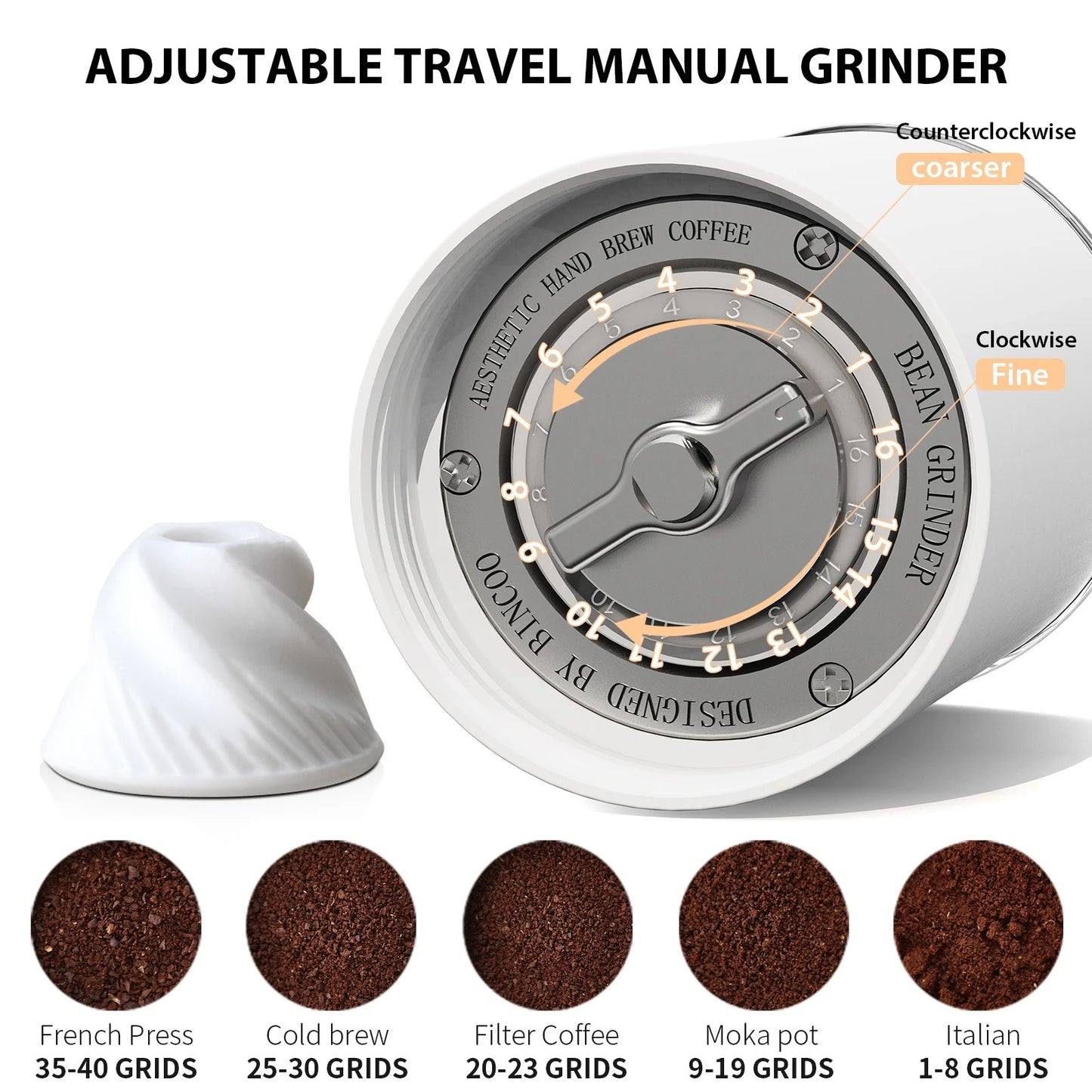 Portable Manual Coffee Grinder