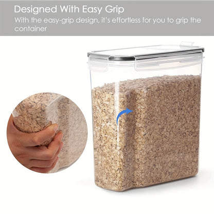 3-Piece Airtight Cereal Storage Containers Set
