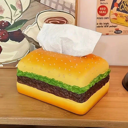 Burger Tissue Box Holder