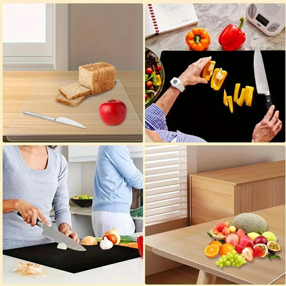 Pro-Grade Black Cutting Board
