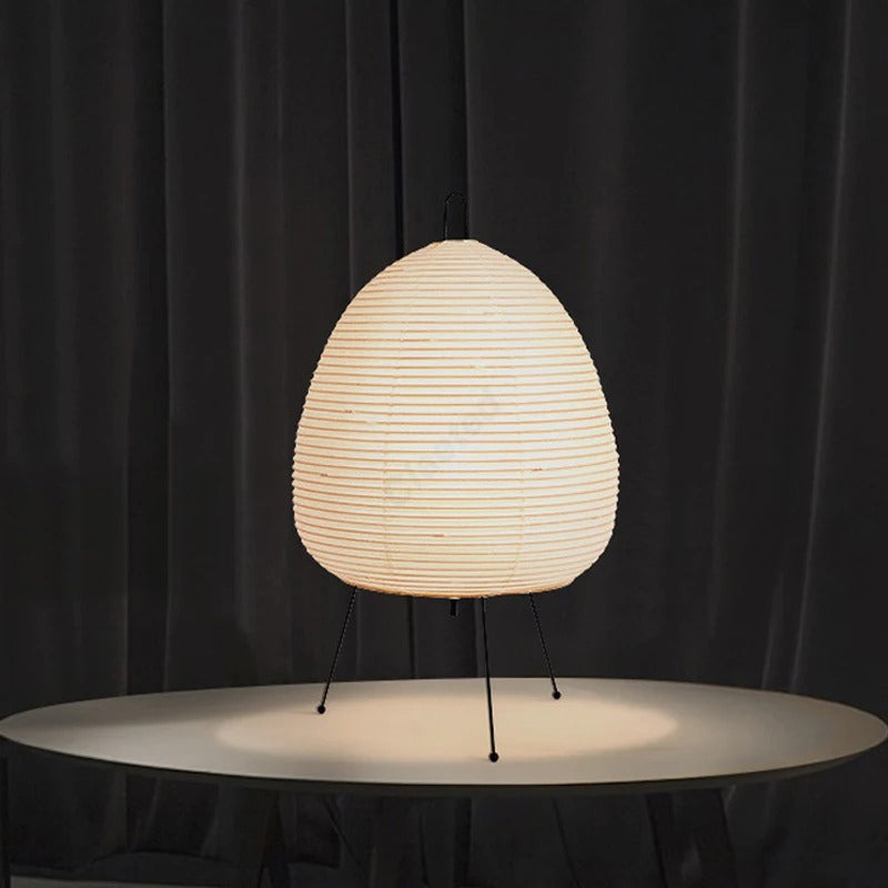 Japanese Rice Paper Table Lamp