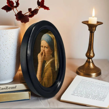 Funny Quirky Girl Mini Wall Art