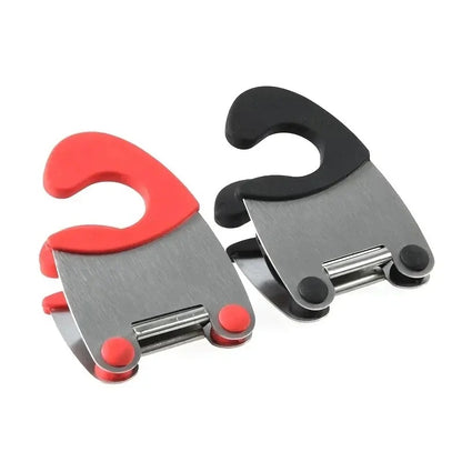 Stainless Steel Spoon Holder Clip for Pot Rim - 2Pcs