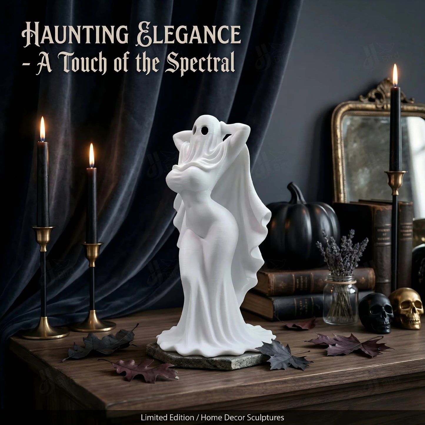 Cute Ghost Girl Ornament