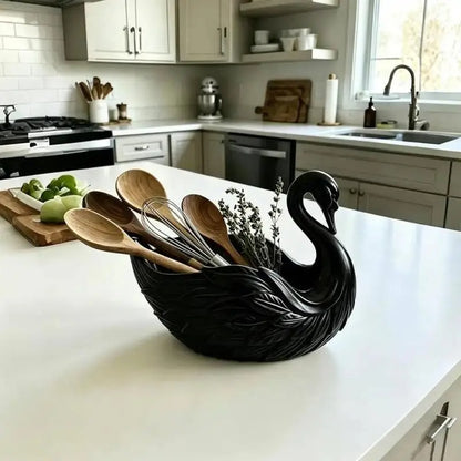 Elegant Swan Catch-All Bowl