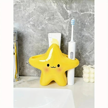Cute Star Toothbrush Holder