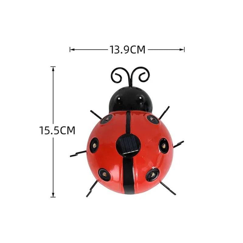 Solar Ladybug Garden Lights
