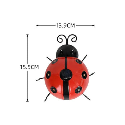Solar Ladybug Garden Lights