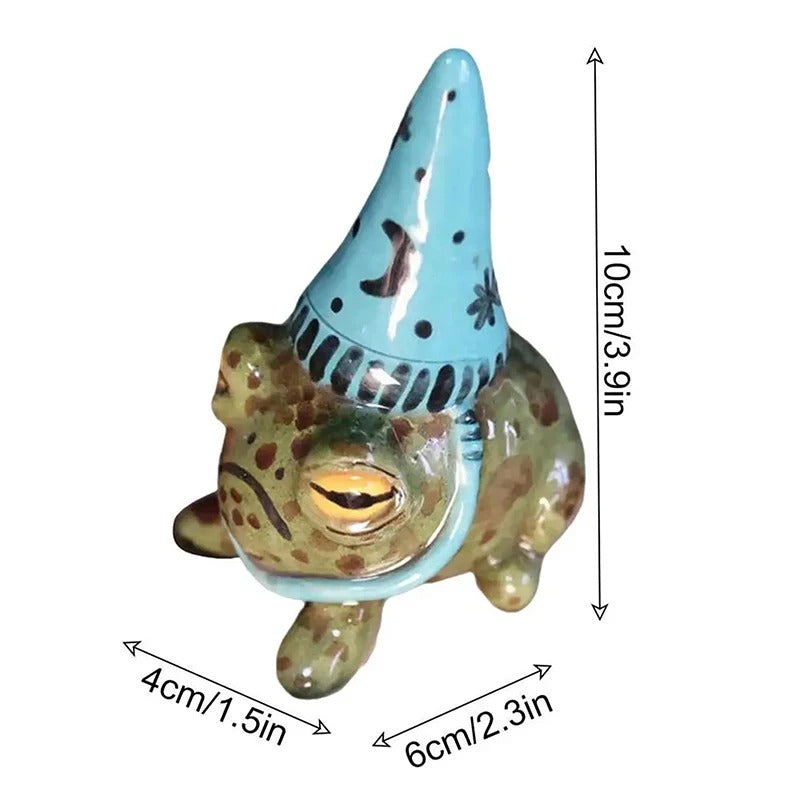 Spell bound Frog Garden Statue