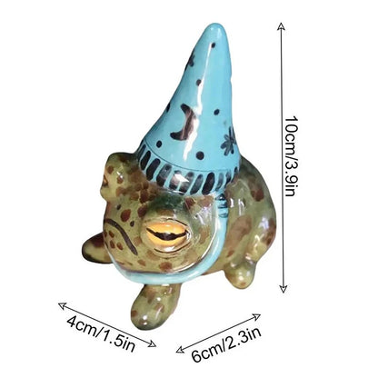 Spell bound Frog Garden Statue
