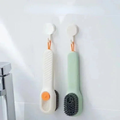 2-in-1 Liquid Dispensing Cleaning Brush