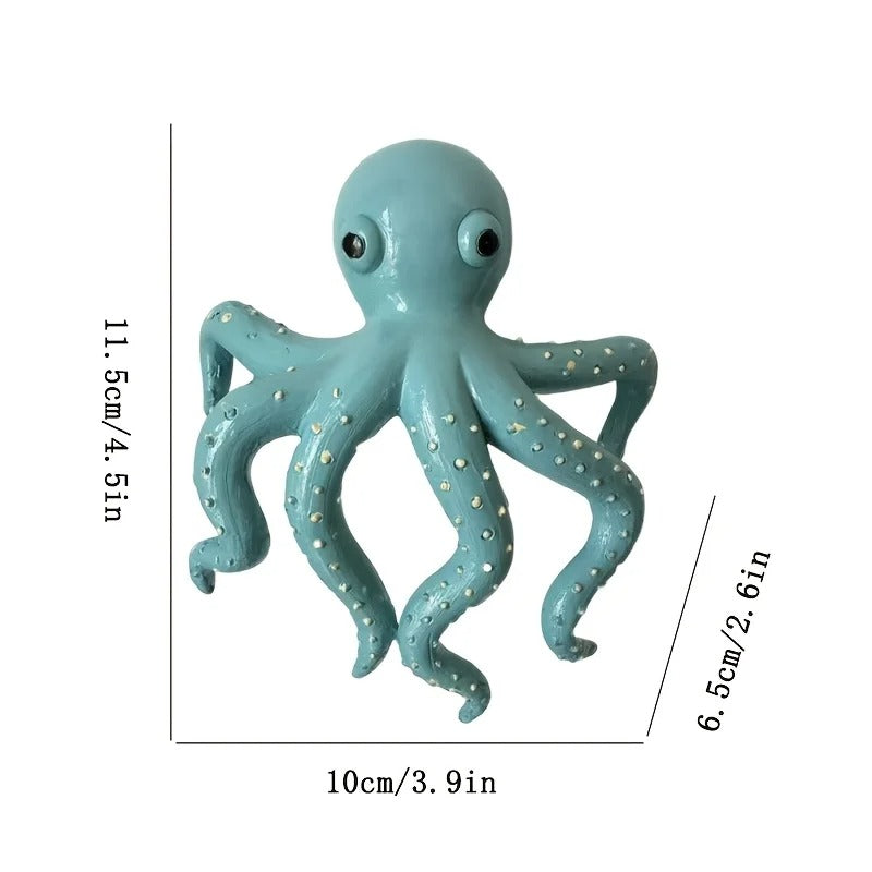 Octopus Figurine for Home & Garden Decor