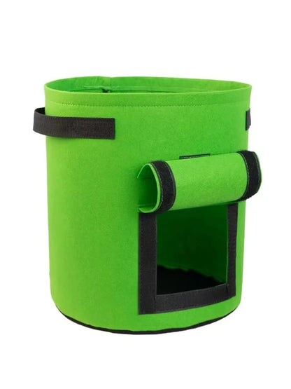 Large Reusable Felt Planting Bag with Handles