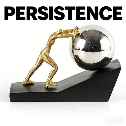 Persistence & Success Motivational Sculpture