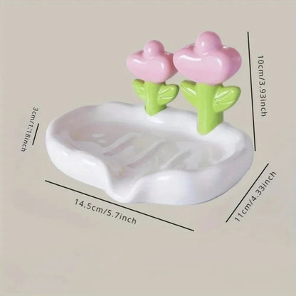 Creative Flower Soap Holder - 2 pcs