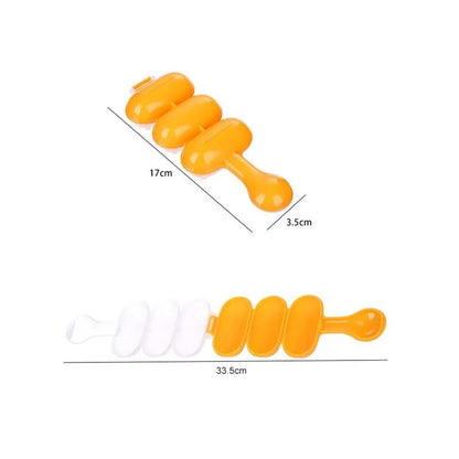 2Pcs Baby Rice Ball Mold Set